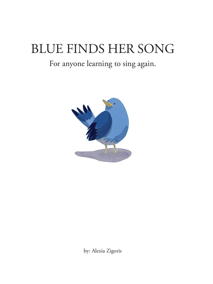 Blue Finds Her Song — book cover